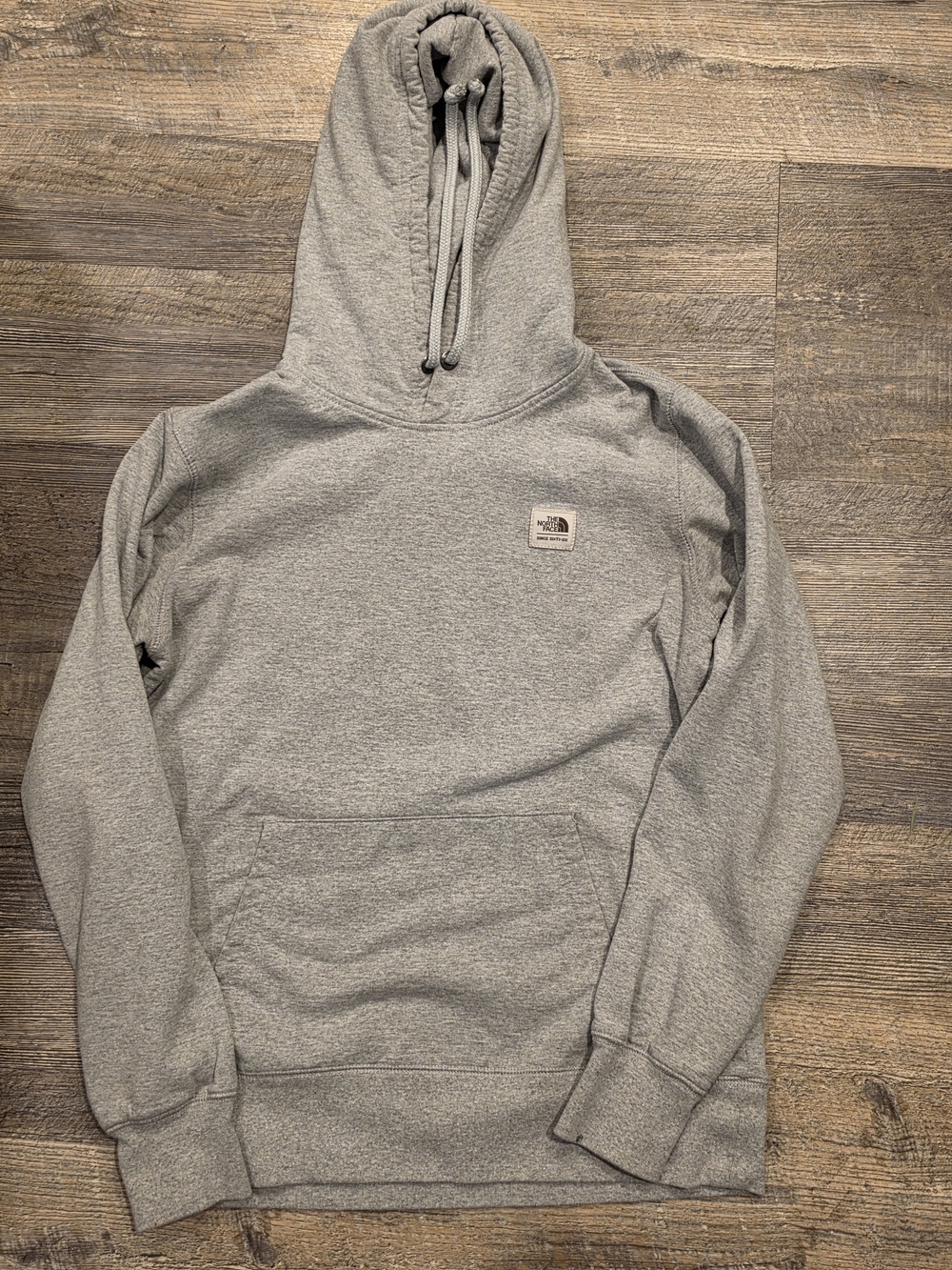 The North Face Heather Gray Pullover Hoodie
